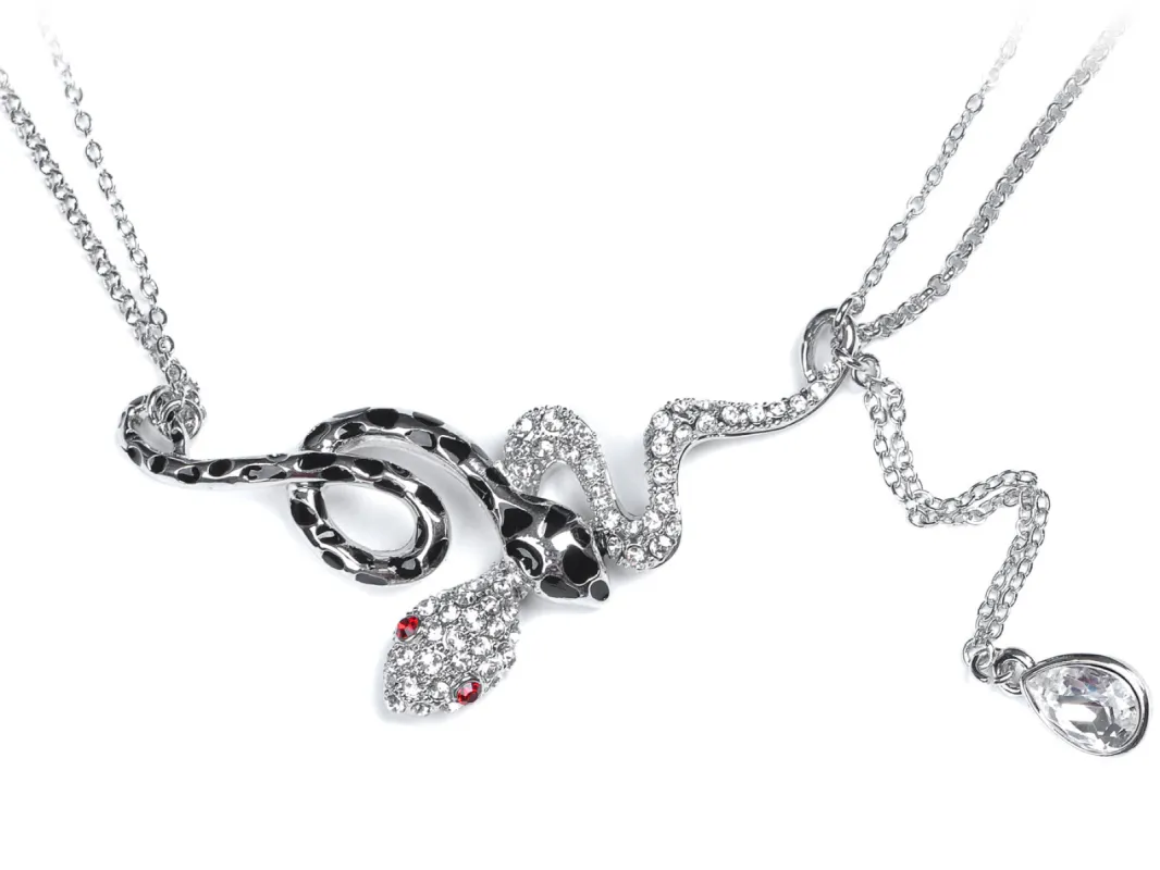 Like Protective Double Snake Family Element Necklace sold by Anna-Kaci