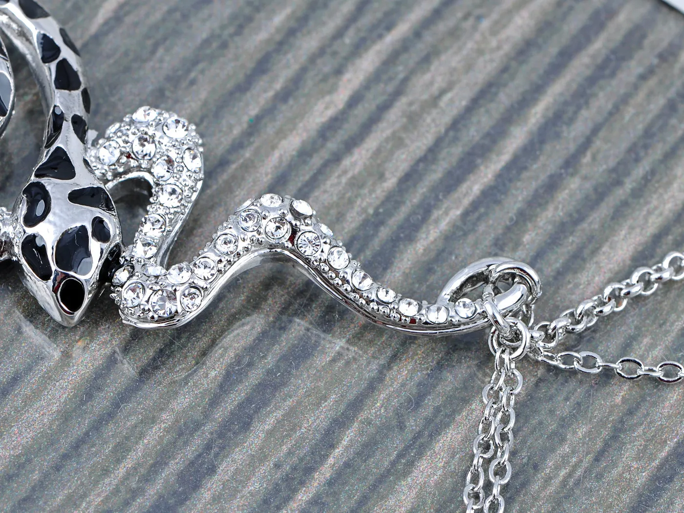 Like Protective Double Snake Family Element Necklace sold by Anna-Kaci product image thumbnail 5