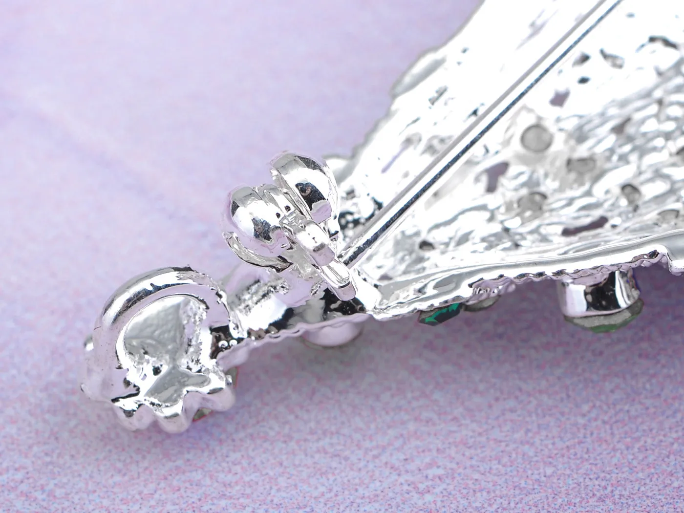 Christmas Joy Frost Lit Tree Ornament Pin Brooch sold by Anna-Kaci product image thumbnail 5