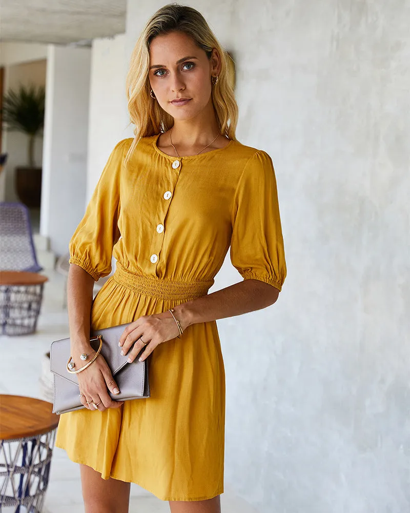 Button Down Spring Lounge Romper sold by Anna-Kaci product image thumbnail 4