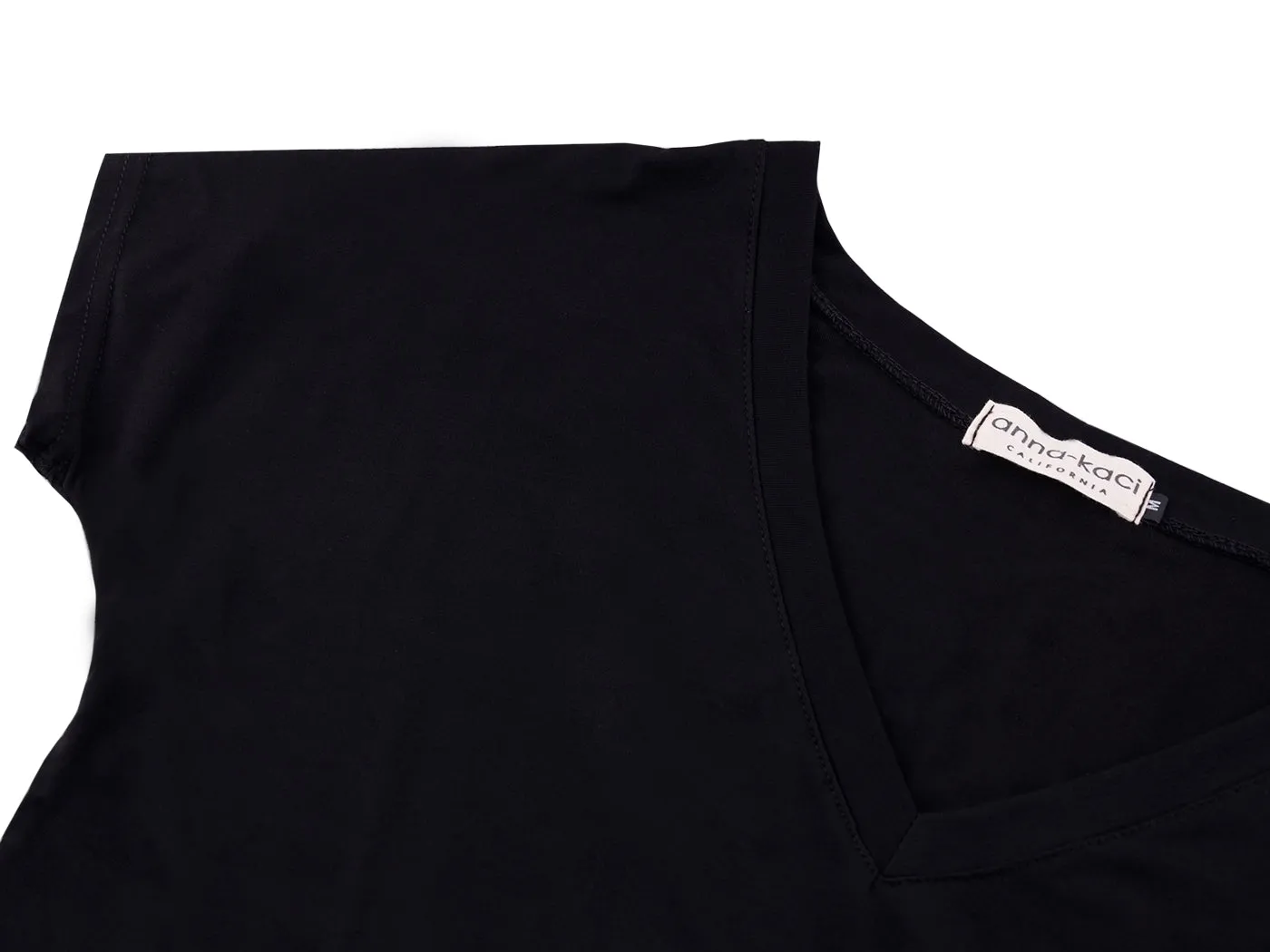 V-Neck Short Sleeve Slit Dress sold by Anna-Kaci product image thumbnail 5