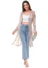 Anna-Kaci Women's Sparkly Sequin Cardigan Long Sleeve Open Front Glitter Kimono sold by Anna-Kaci