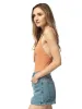 V-Neck Bow Tie Snap Bodysuit sold by Anna-Kaci
