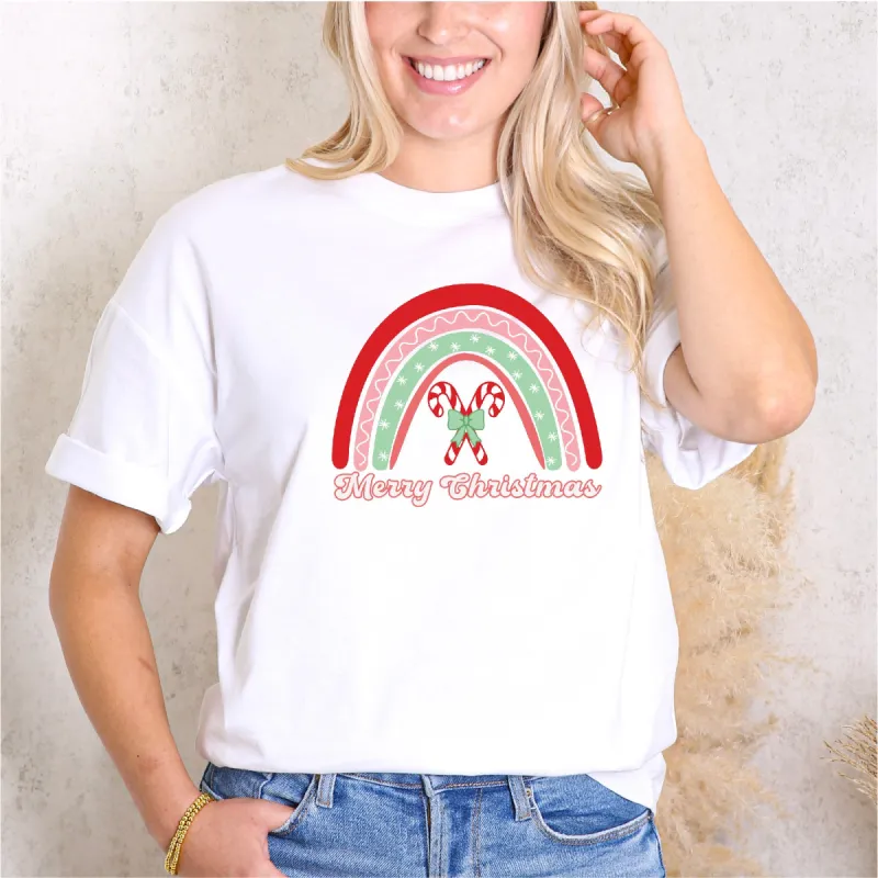 Vibrant Design Jolly 'Merry Christmas' T-shirt sold by Anna-Kaci