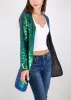 Sequin Open Front Cocktail Outerwear Jacket sold by Anna-Kaci