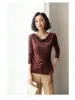 Side Gathered Cinched Top sold by Anna-Kaci