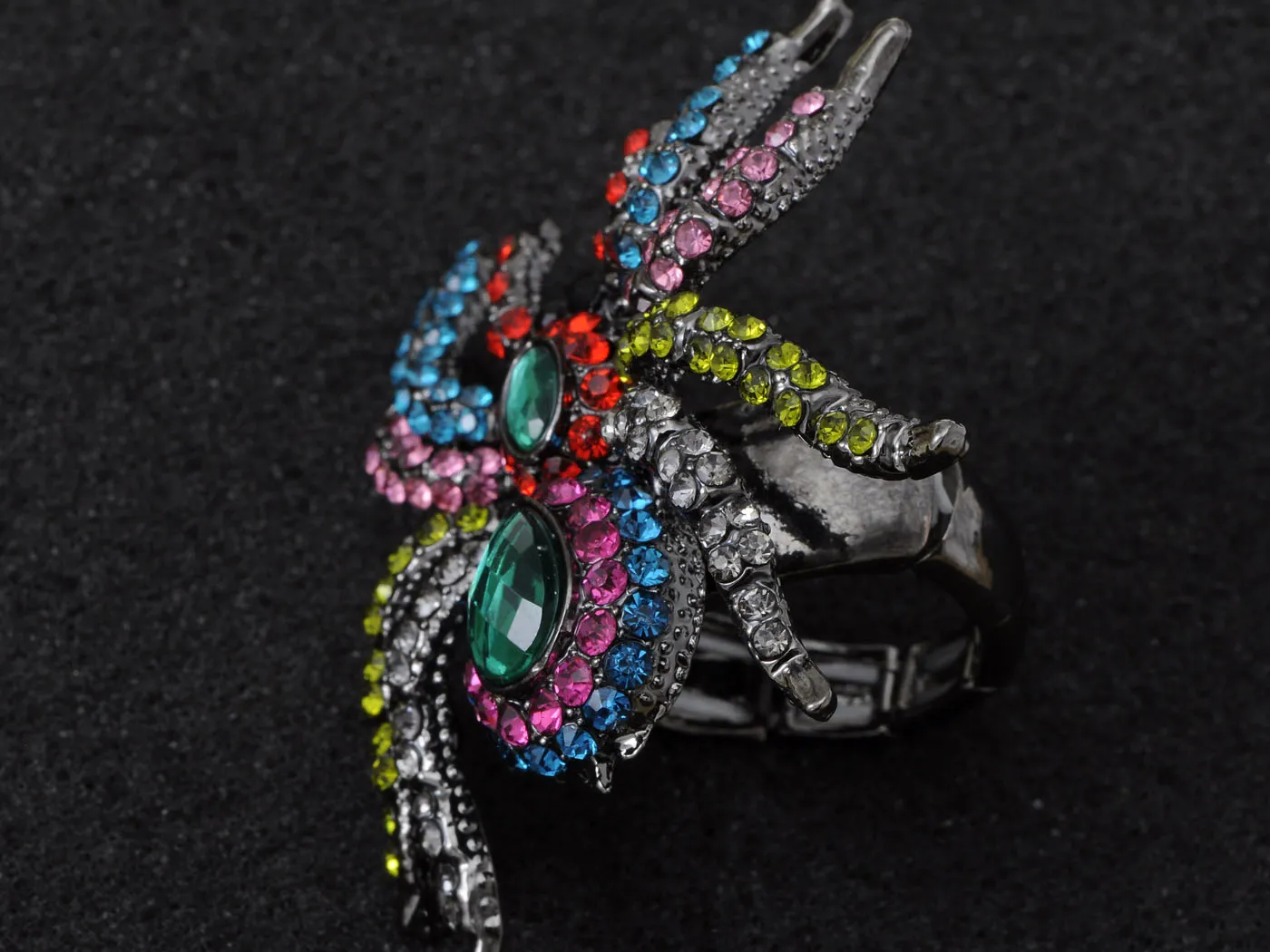 Colorful Spider Tarantula Bug Ring sold by Anna-Kaci product image thumbnail 4
