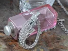 Swarovski Crystal Elements Bear Trap Necklace sold by Anna-Kaci