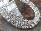 Swarovski Crystal Elements Bear Trap Necklace sold by Anna-Kaci