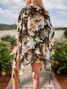 Anna-Kaci Women's Floral Kimono Cover-Up with Tassel Trim sold by Anna-Kaci