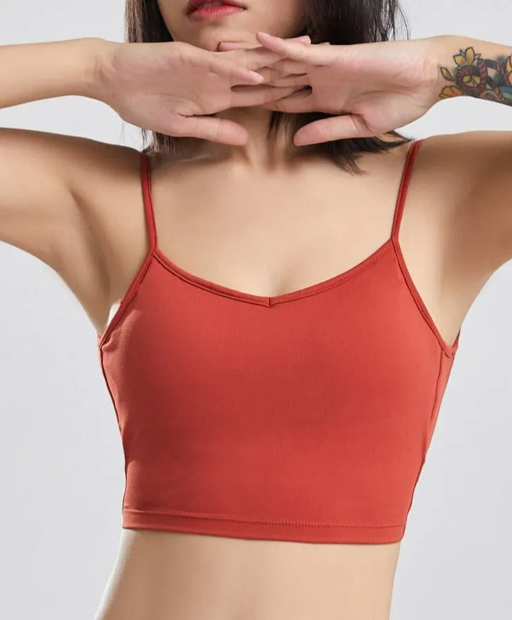 Open Back Spaghetti Straps Tank Top sold by Anna-Kaci product image thumbnail 3