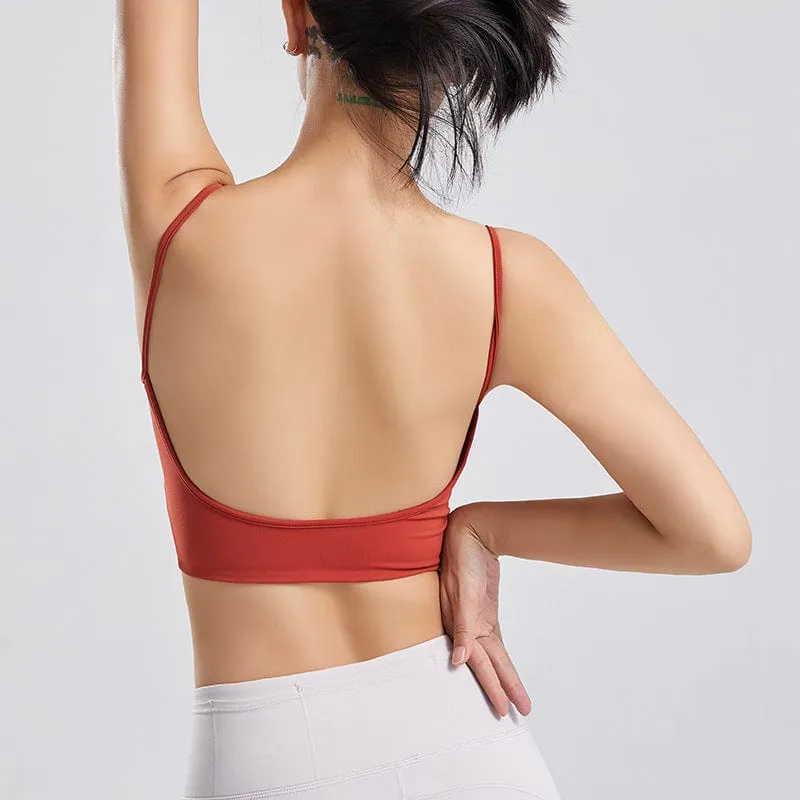 Open Back Spaghetti Straps Tank Top sold by Anna-Kaci product image thumbnail 4