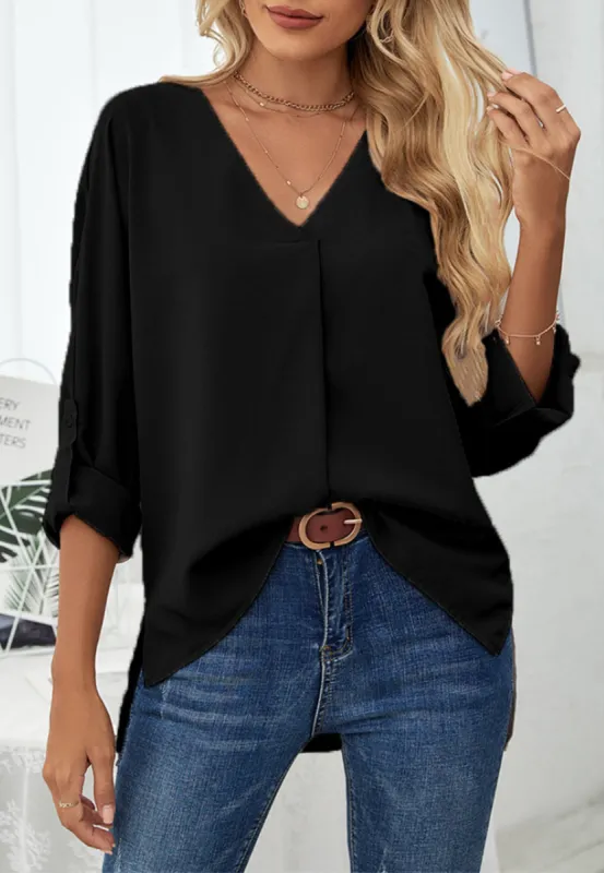 Classic Single Pleat Blouse sold by Anna-Kaci