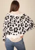 Tassel Frayed Hem Patterned Sweater sold by Anna-Kaci