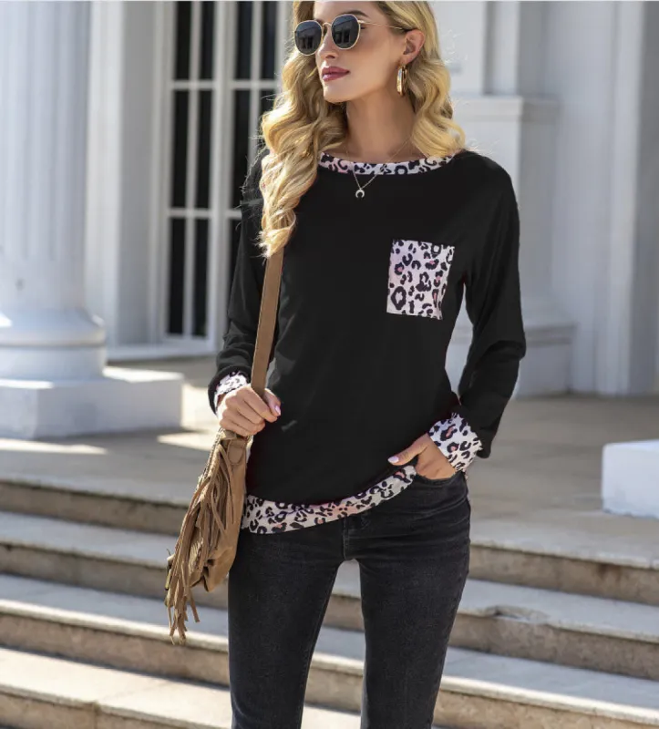 Two Tone Leopard Tee sold by Anna-Kaci