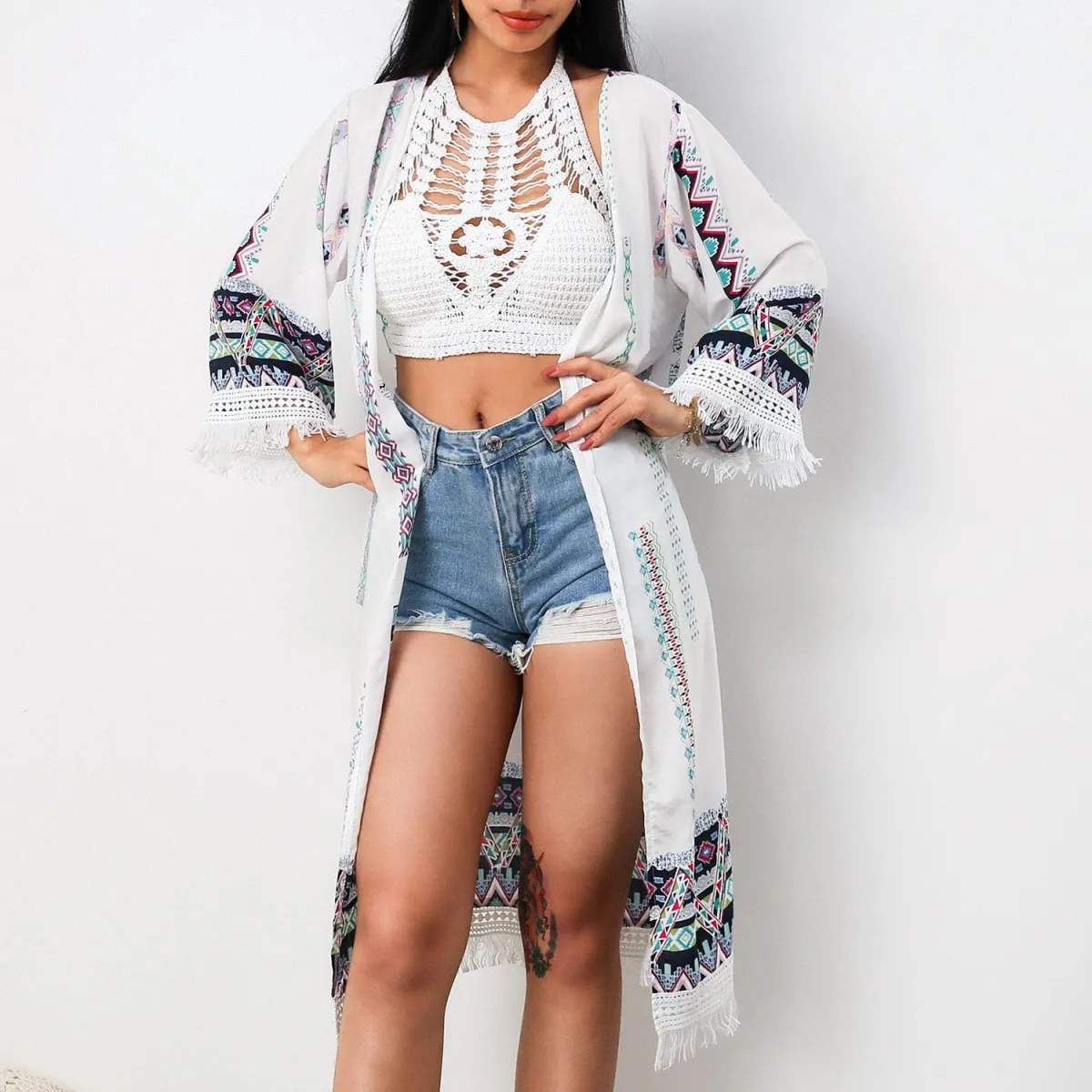 Sunrise Boho Cardi sold by Anna-Kaci