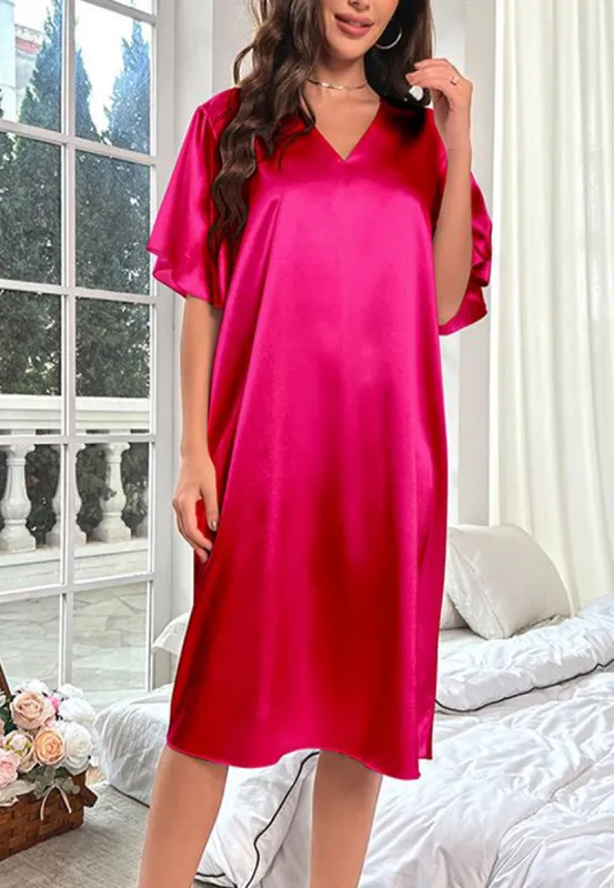 Flutter Sleeve Slip Dress sold by Anna-Kaci