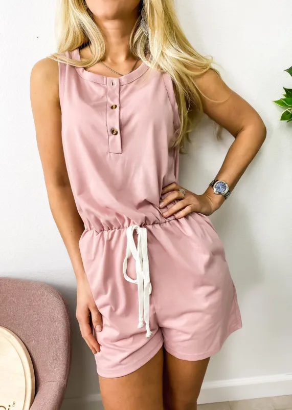 Henley Summer Romper sold by Anna-Kaci