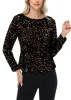 Anna-Kaci Women's Sequin Tops Sparkly Long Sleeve Glitter Evening Party Concert Shirt Blouse sold by Anna-Kaci