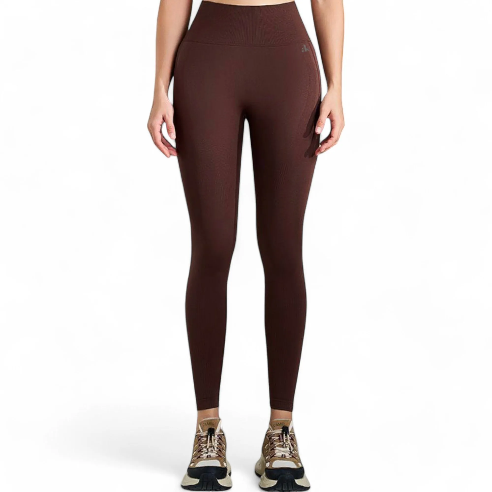 Anna-Kaci Women's High Waist Ribbed Seamless Leggings with Sculpting Fit sold by Anna-Kaci product image thumbnail 5