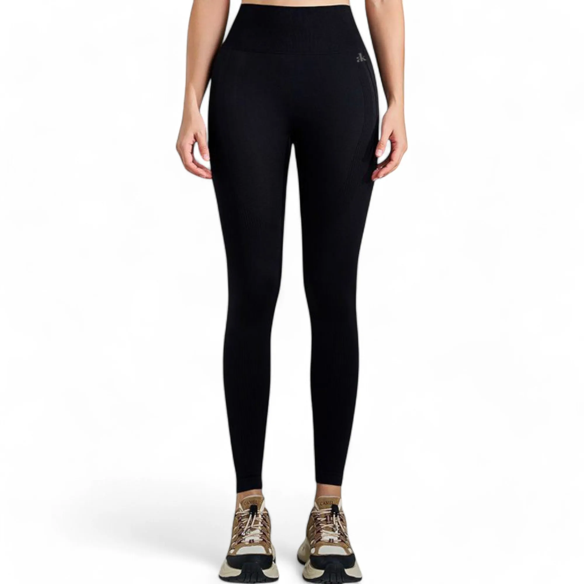 Anna-Kaci Women's High Waist Ribbed Seamless Leggings with Sculpting Fit sold by Anna-Kaci