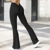 Anna-Kaci Women's High Waist Flare Leg Pants with Stretch Fabric sold by Anna-Kaci