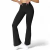 Anna-Kaci Women's High Waist Flare Leg Pants with Stretch Fabric sold by Anna-Kaci