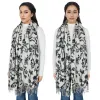 Anna-Kaci Women's Floral Print Winter Scarf Soft Cashmere Feel Fringe Shawl Wrap Scarves for Evening Dress sold by Anna-Kaci
