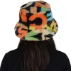 Anna-Kaci Comfy Faux Fur Fuzzy Bucket Hat Colorful Winter Warm Hat Plush Fisherman Cap for Women sold by Anna-Kaci