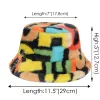 Anna-Kaci Comfy Faux Fur Fuzzy Bucket Hat Colorful Winter Warm Hat Plush Fisherman Cap for Women sold by Anna-Kaci