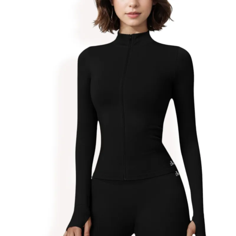 Anna-Kaci Women's Long Sleeve Zip-Up Activewear Jacket sold by Anna-Kaci