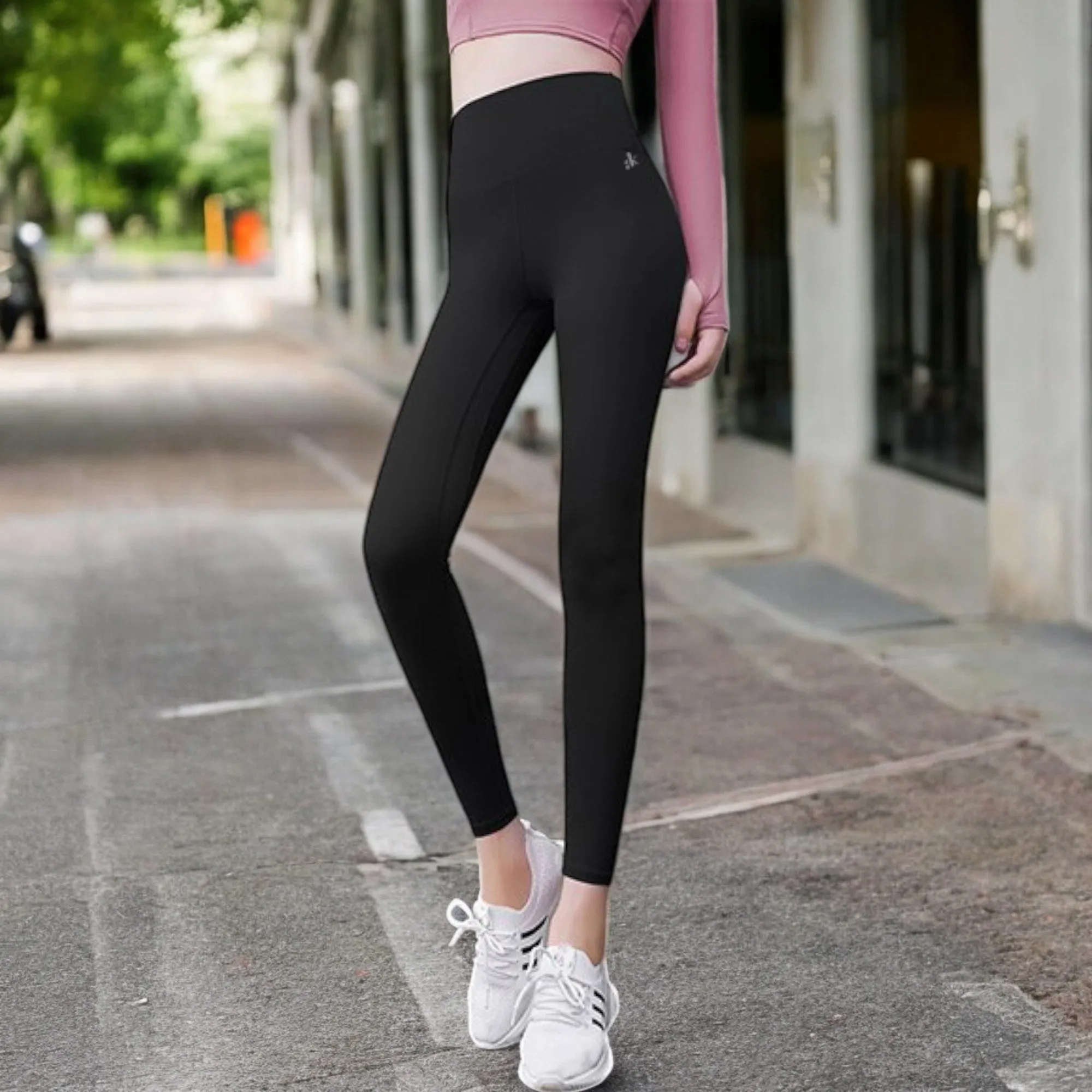 Anna-Kaci Women's High Waist Compression Leggings with Full Coverage sold by Anna-Kaci product image thumbnail 4