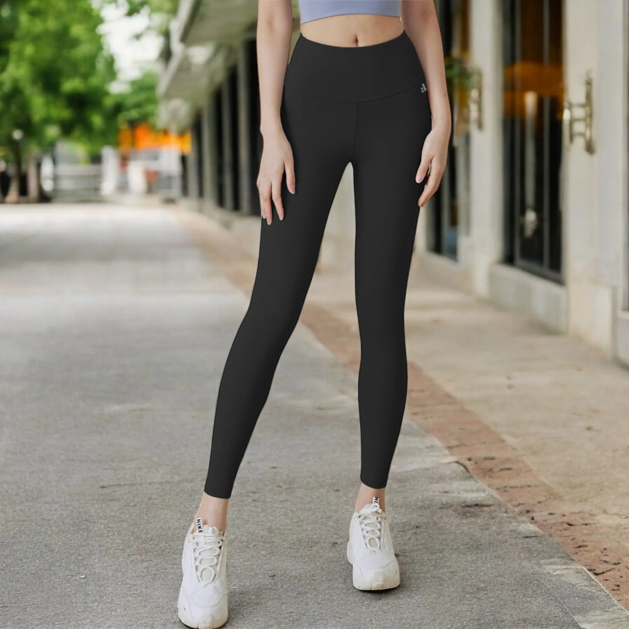 Anna-Kaci Women's High Waist Compression Leggings with Full Coverage sold by Anna-Kaci product image thumbnail 2