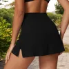 Anna-Kaci Women's High Waist Athletic Skort with Built-In Shorts and Side Slit sold by Anna-Kaci