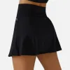 Anna-Kaci Women's High Waist Athletic Skort with Side Slit and Inner Shorts sold by Anna-Kaci