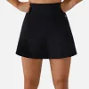 Anna-Kaci Women's High Waist Athletic Skort with Side Slit and Inner Shorts sold by Anna-Kaci
