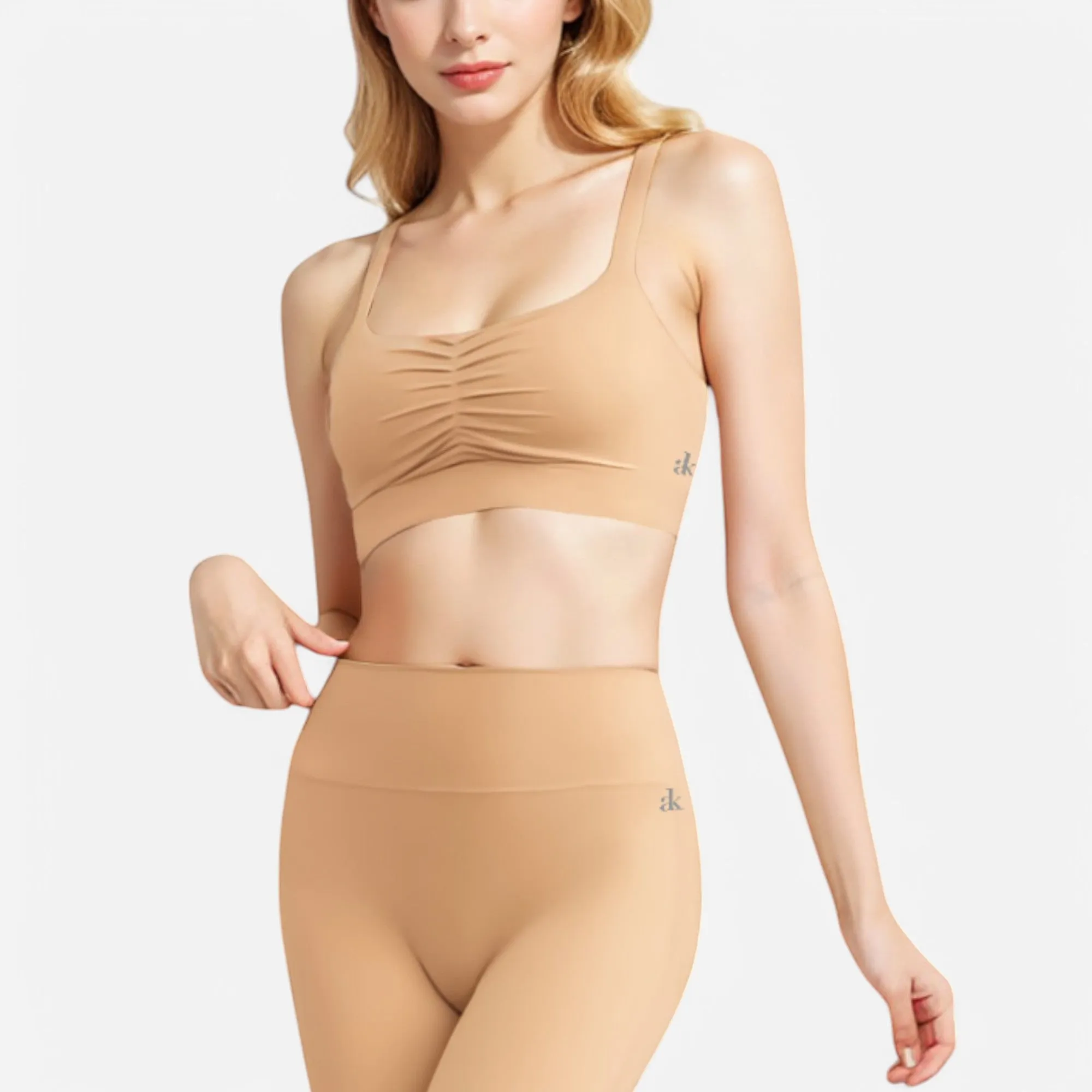 Anna-Kaci Women's Strappy Back Sports Bra with Crisscross Design sold by Anna-Kaci