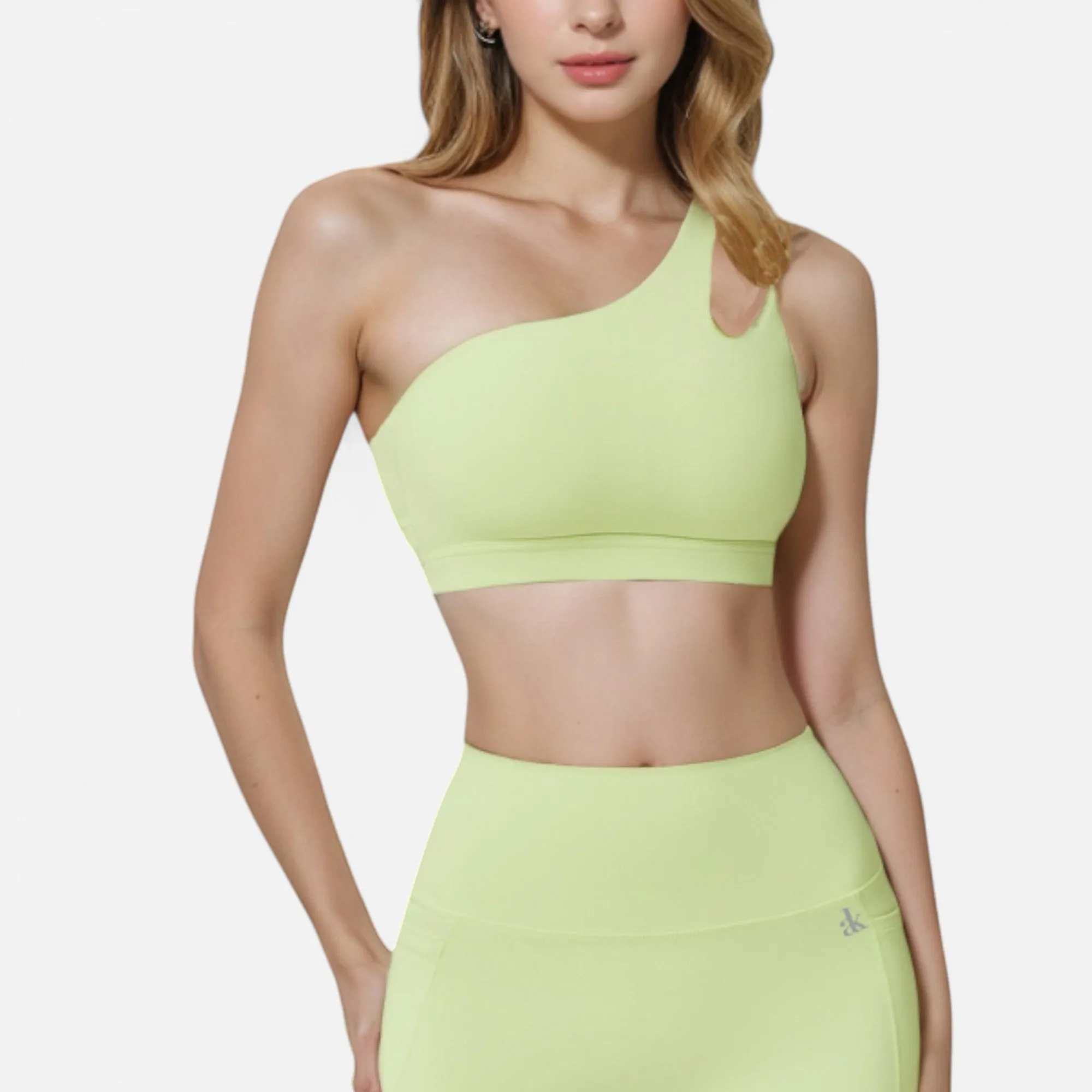 Anna-Kaci Women's One Shoulder Cutout Sports Bra sold by Anna-Kaci product image thumbnail 5