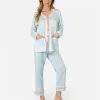 Anna-Kaci Lounge Women's Long Sleeve Button Up Pajama Set with Ruffle Trim and Front Patch Pockets sold by Anna-Kaci