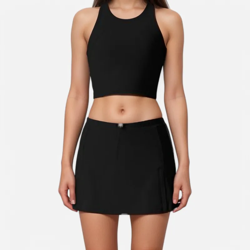 Anna-Kaci Active Women's Athletic Skort with Side Pocket and Built-In Shorts sold by Anna-Kaci