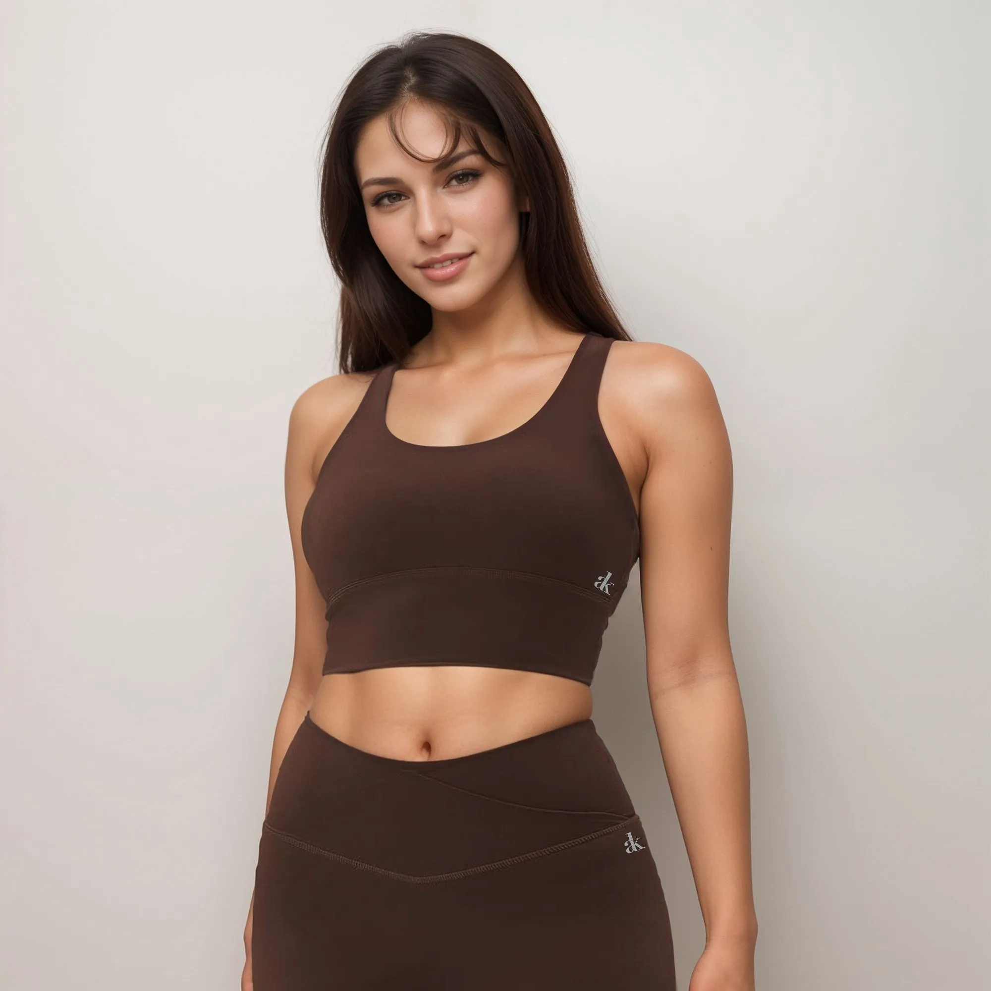 Anna-Kaci Women's Strappy Back Sports Bra with High Support sold by Anna-Kaci product image thumbnail 4