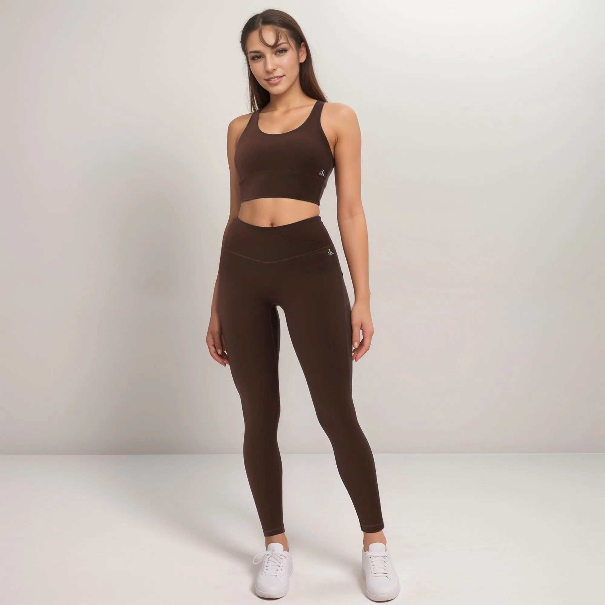 Anna-Kaci Women's Strappy Back Sports Bra with High Support sold by Anna-Kaci product image thumbnail 2