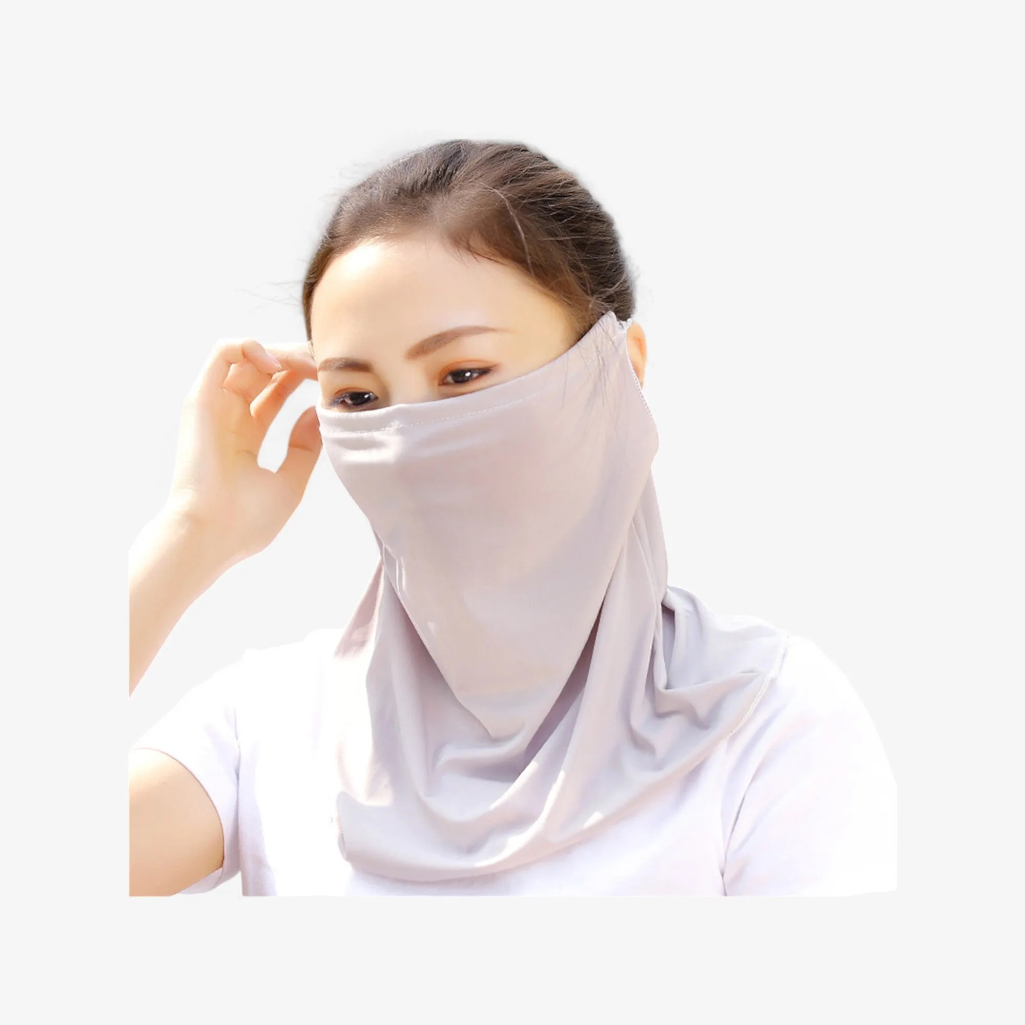 Anna-Kaci Women's Lightweight Face Cover Scarf with Floral Print sold by Anna-Kaci product image thumbnail 4