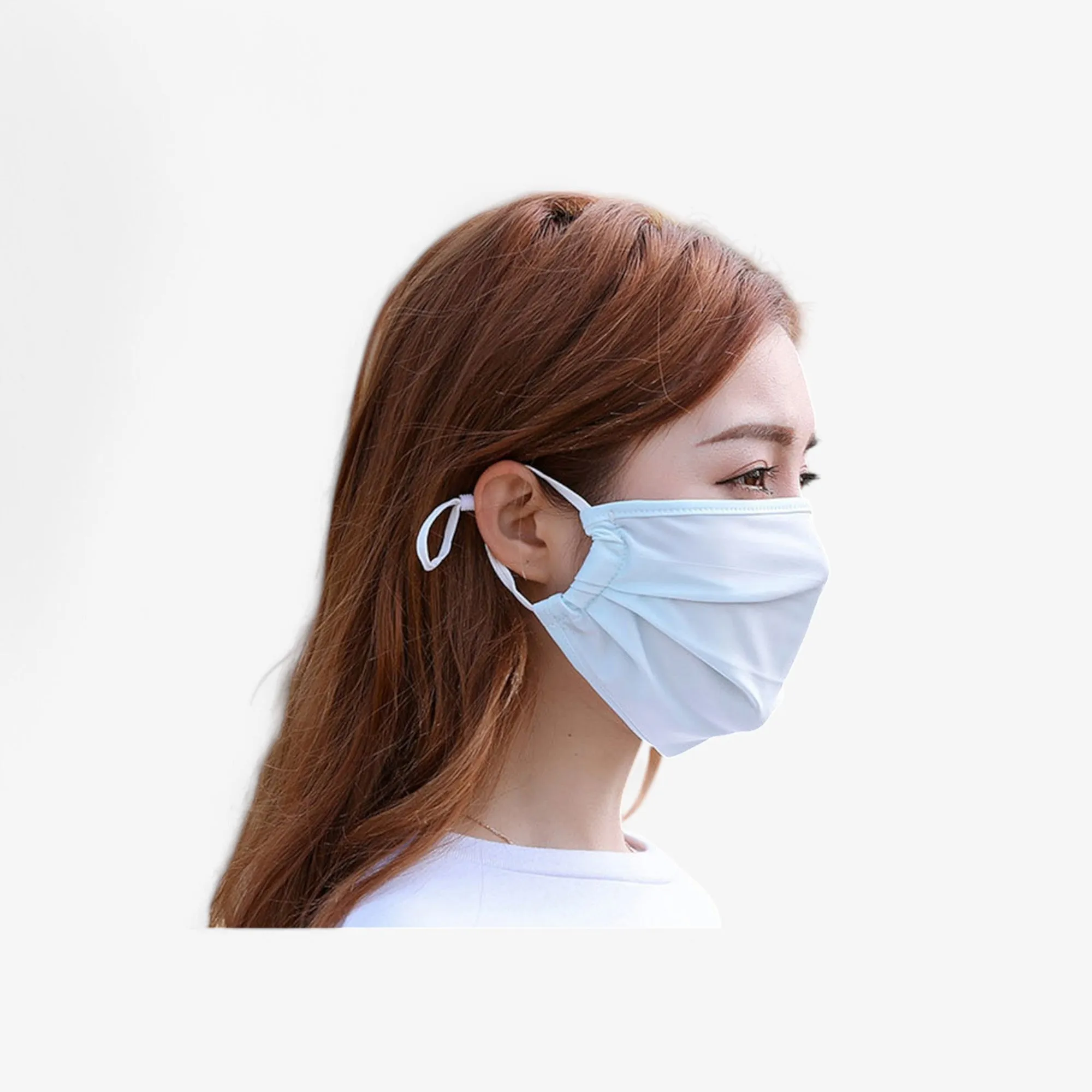 Anna-Kaci Women's Reusable Fabric Face Mask with Adjustable Ear Loops sold by Anna-Kaci product image thumbnail 3