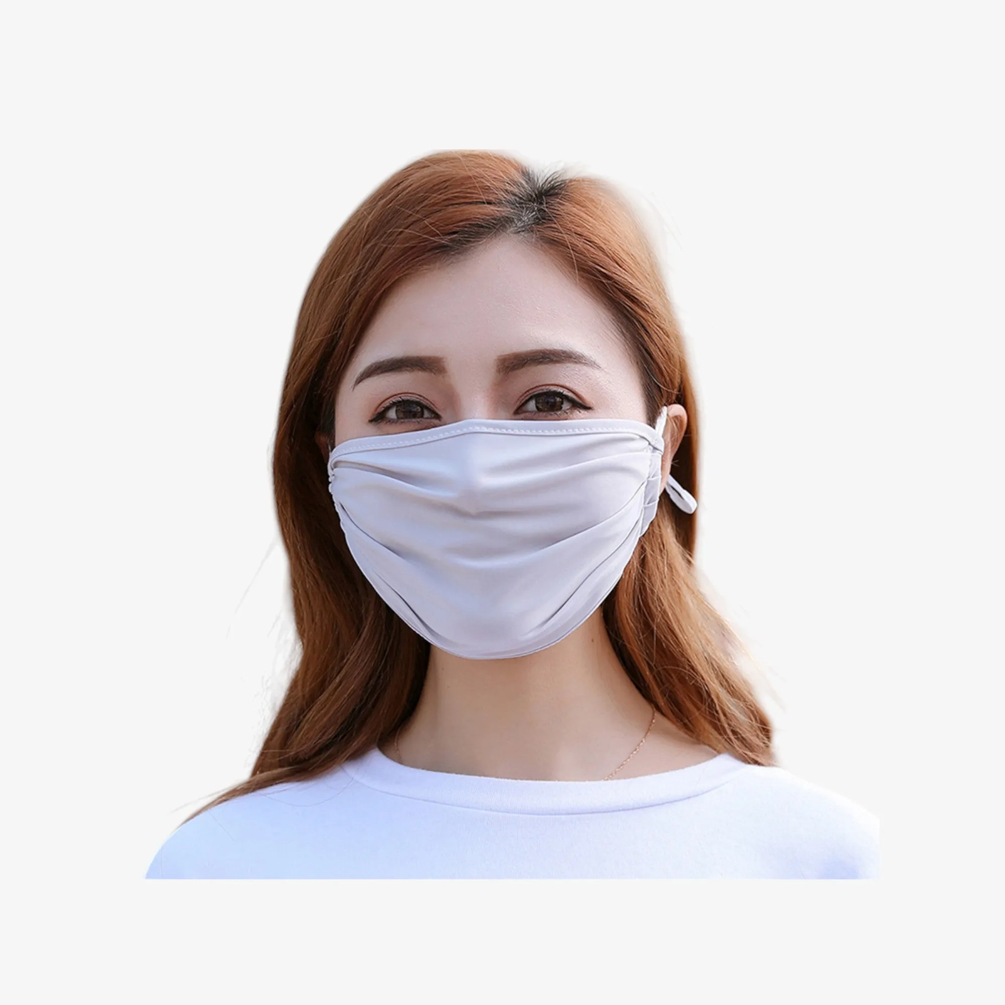 Anna-Kaci Women's Reusable Fabric Face Mask with Adjustable Ear Loops sold by Anna-Kaci product image thumbnail 4