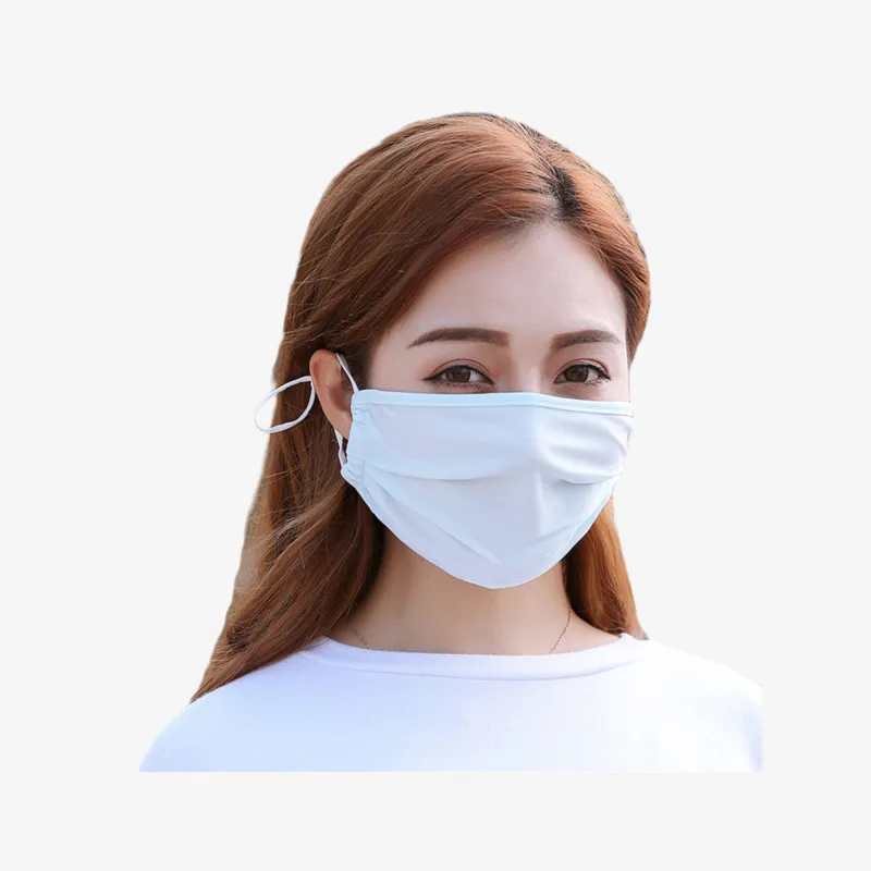 Anna-Kaci Women's Reusable Fabric Face Mask with Adjustable Ear Loops made by Anna-Kaci