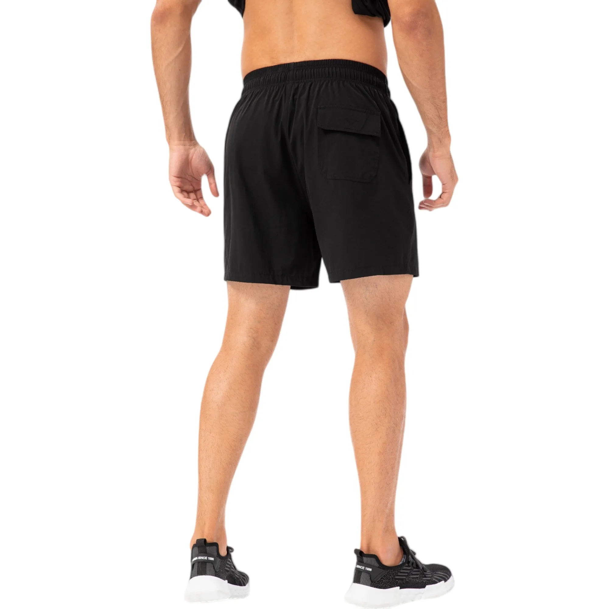 Anna-Kaci Active Men's Drawstring Waist Quick-Dry Shorts with Elastic Band and Side Pockets sold by Anna-Kaci product image thumbnail 5