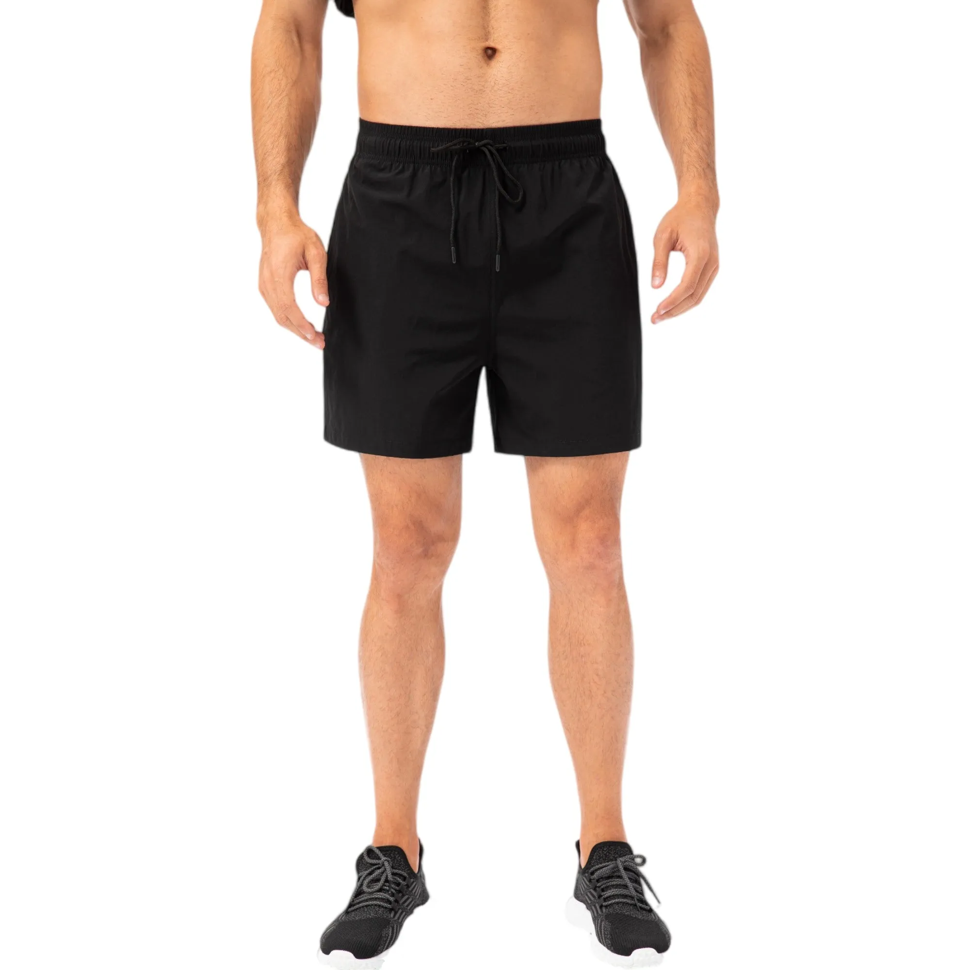 Anna-Kaci Active Men's Drawstring Waist Quick-Dry Shorts with Elastic Band and Side Pockets sold by Anna-Kaci product image thumbnail 3