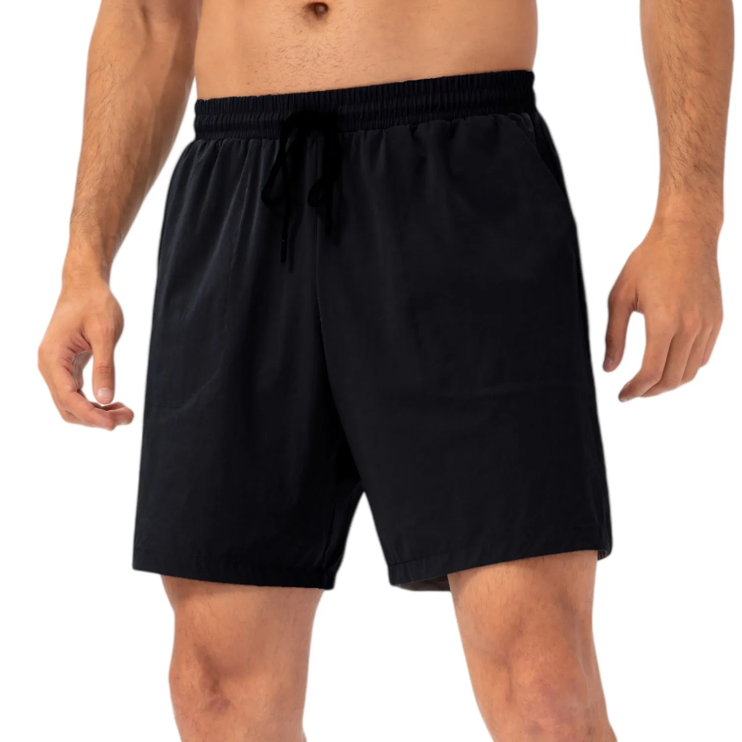 Anna-Kaci Active Men's Lightweight Quick-Dry Shorts with Elastic Drawstring Waist and Side Pockets sold by Anna-Kaci