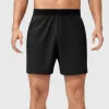 Anna-Kaci Active Men's Solid Color Pull-On Athletic Shorts with Elastic Waistband Lightweight Quick Dry Fabric sold by Anna-Kaci